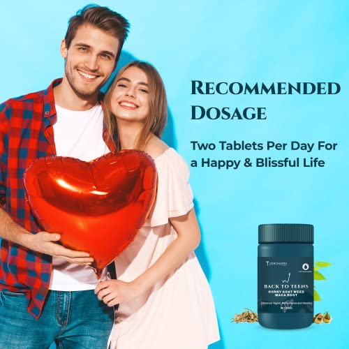 ZEROHARM BACK to TEENS - Horny Goat weed Epimedium - Maca Root extract - Safed Musli - Nano Formulated herbal Tablet - View 3 of 6