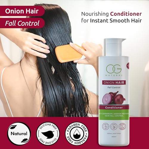 OG BEAUTY NATURAL Onion Hair Fall Control Conditioner - 250 GM(fFROM INDIA)NUZ - View 4 of 5