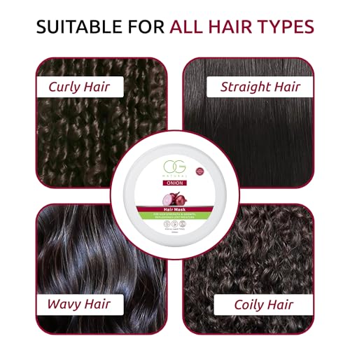 OG BEAUTY NATURAL Onion Hair Mask - 200 Gm for Strong, Healthy Hair(fFROM INDIA)NUZ - View 3 of 5
