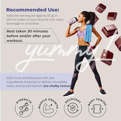 Cureveda PRO Super-3 Vegan Plant Protein powder with Superfood, Superseeds &amp; Superberries | Chocolate (500gm) - View 2 of 4
