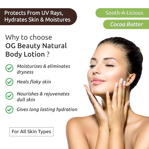 OG BEAUTY NATURAL Sooth-a-Licious Cocoa Butter Body Lotion 250 Ml - Calming Hydration(fFROM INDIA)NUZ - View 2 of 5