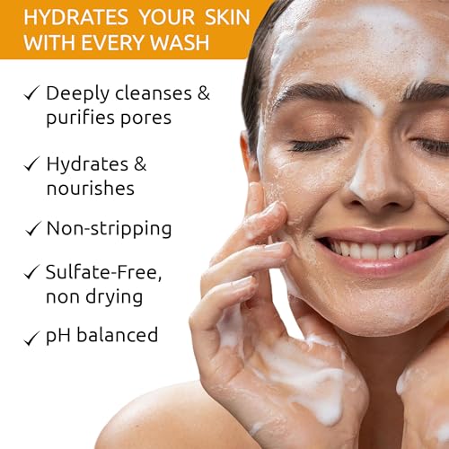 OG BEAUTY SCIENCE Ceramide Face Wash 100 ML - Hydrating Formula with Ginseng Extract and Hyaluronic Acid(fFROM INDIA)NUZ - View 2 of 5