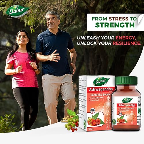 Dabur Ashwagandha Tablet - Immunity Booster | Rich in Antioxidant | Pure Herbs - 60 tablets - View 3 of 6