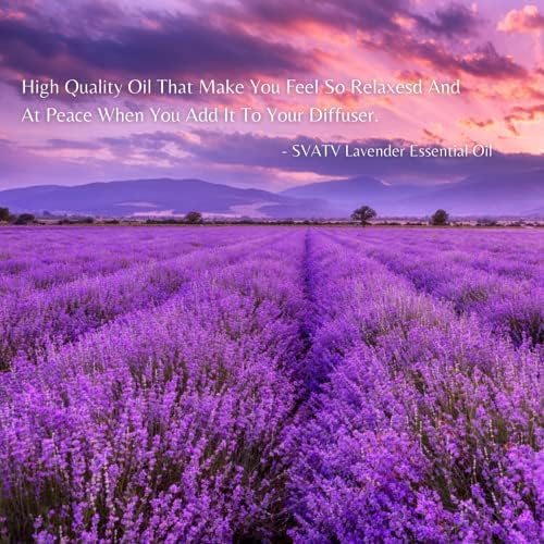 SVATV Lavender Essential Oil Therapeutic Grade Aromatherapy Oils Fragrance Oil for Diffuser Yoga Massage &amp; DIY Personal Care 10 ml FROM DUBAI (SAM) - View 2 of 3