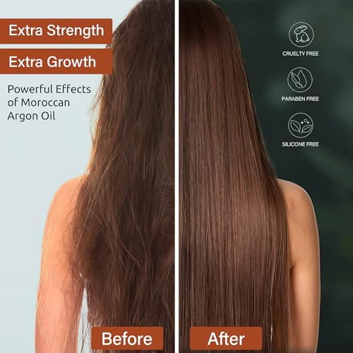 OG BEAUTY NATURAL Skinroot Moroccan Argan Oil Hair Mask - 200 Gm for Nourished, Silky Hair Visit the OG BEAUTY Store(fFROM INDIA)NUZ - View 4 of 5