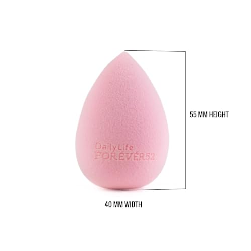Daily Life Forever52 Foundation Blending Beauty Sponge, Flawless for Liquid, Cream, Foundation &amp; Powder Professional Makeup easy-To-Use Tool (1, Baby Pink)Daily Life Forever52 Foundation Blending Beauty Sponge, Flawless for Liquid, Cream, Foundation &amp; Powder Professional Makeup easy-To-Use Tool (1, Baby Pink) - View 5 of 5
