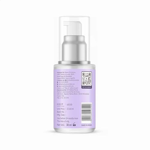 Hazelnut Essentials 0.1% Retinol Face Serum | Anti-Ageing &amp; Radiant Glow | Bakuchoil &amp; Pomegranate | All Skin Types | For Women &amp; Men | Dermatologically Tested | Fragrance-Free | 30 ml(FROM INDIA)NUZ - View 8 of 8
