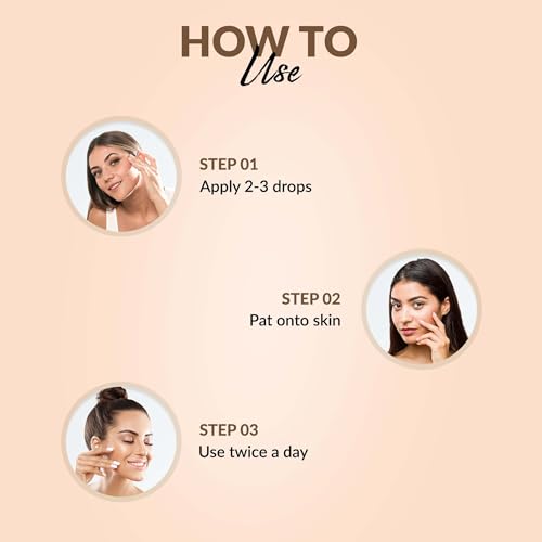 Hazelnut Essentials 10% Niacinamide Face Serum | Clarity &amp; Radiant Glow | Witch Hazel Extract &amp; Squalane | All Skin Types | For Women &amp; Men | Dermatologically Tested | Fragrance-Free | 30 ml(FROM INDIA)NUZ - View 4 of 8