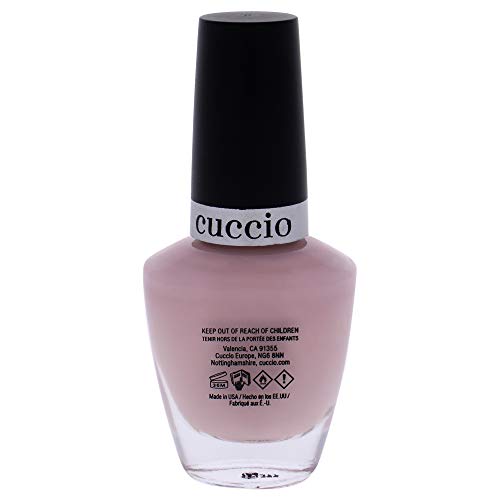 Cuccio Lacquer Pier Pressure Nail Polish | Nude Pale Pink | Long Lasting, Glossy, Vegan, Parben Free | No Chipping or Yellowing | FREE from harmful Chemicals - 13ML(FROM INDIA)JEZ - View 2 of 3
