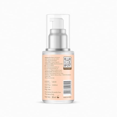 Hazelnut Essentials 10% Niacinamide Face Serum | Clarity &amp; Radiant Glow | Witch Hazel Extract &amp; Squalane | All Skin Types | For Women &amp; Men | Dermatologically Tested | Fragrance-Free | 30 ml(FROM INDIA)NUZ - View 6 of 8
