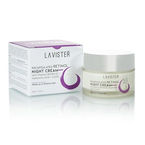 Lavister Luxury Retinol Night Cream With Anti Aging Formula | Removes Wrinkles, Improve Skin Elasticity, and Get smoother Skin - 50 Gm(FROM INDIA)NUZ - View 7 of 8
