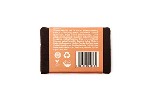 Rustic Art Organic Soap (Coffee) (FROM INDIA SAB) - View 3 of 3