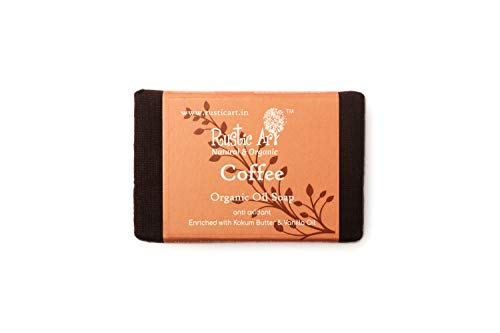 Rustic Art Organic Soap (Coffee) (FROM INDIA SAB) - View 2 of 3