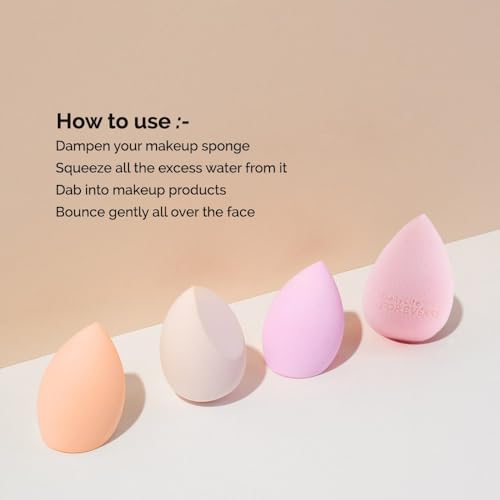 Daily Life Forever52 Foundation Blending Beauty Sponge, Flawless for Liquid, Cream, Foundation &amp; Powder Professional Makeup easy-To-Use Tool (1, Baby Pink)Daily Life Forever52 Foundation Blending Beauty Sponge, Flawless for Liquid, Cream, Foundation &amp; Powder Professional Makeup easy-To-Use Tool (1, Baby Pink) - View 3 of 5