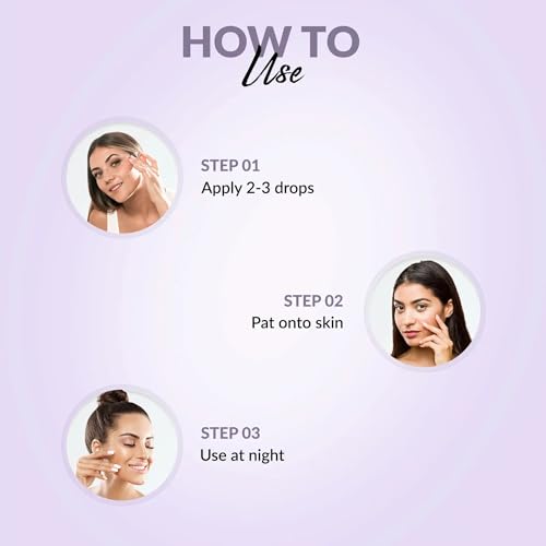 Hazelnut Essentials 0.1% Retinol Face Serum | Anti-Ageing &amp; Radiant Glow | Bakuchoil &amp; Pomegranate | All Skin Types | For Women &amp; Men | Dermatologically Tested | Fragrance-Free | 30 ml(FROM INDIA)NUZ - View 5 of 8
