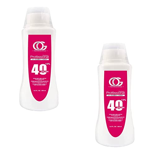 OXYGLOW HERBALS Og Professional Hair Developer, 40 Volume (12%), White, 250 ml, Pack of 2 (FROM INDIA SAB) - View 3 of 3