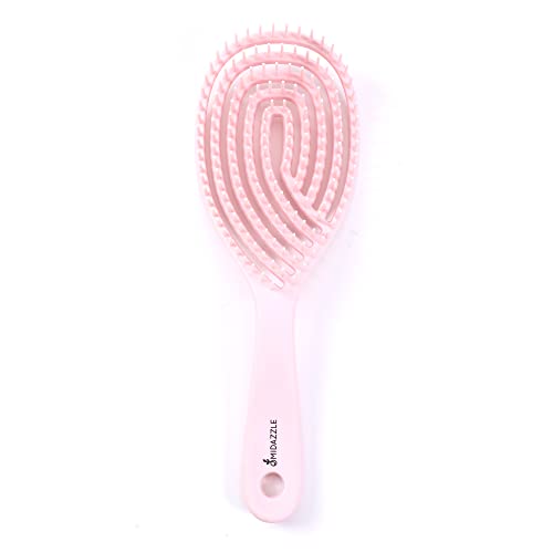 Midazzle Premium Gradient Pink 3D Hair Brush (India's Fastest Growing Hair Brush Brand) For Men &amp; Women | All Hair Types (MDHB00014) - View 5 of 5