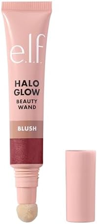 e.l.f. Halo Glow Blush Beauty Wand, Liquid Blush Wand For Radiant, Flushed Cheeks, Infused With Squalane, Vegan &amp; Cruelty-free, Berry Radiant FROM DUBAI (SAM) - View 4 of 4