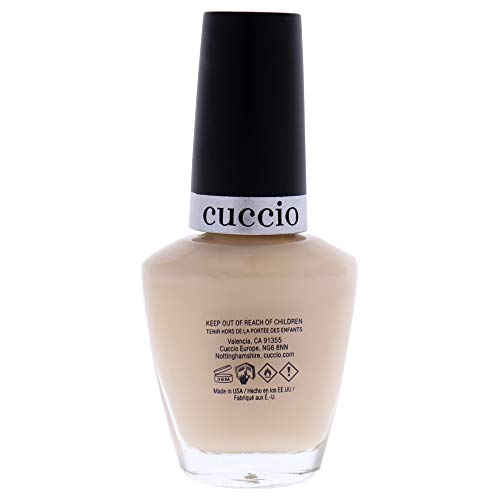 Cuccio Swept Off Your Feet In Sardinia Nail Polish/Paint | Colour French Undertone Pink | Long Lasting, Glossy, Vegan | Parben Free | No Yellowing | FREE from harmful Chemicals - 13 ML - View 3 of 3