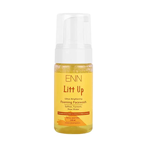 ENN LITT UP Ubtan Skin Brightening forming facewash and LITT Ubtan Skin Brightening face gel Kit | Natural | Men &amp; Women | Skin care Combo | Intense Hydration | Soothing Calming effect (FROM INDIA SAB) - View 2 of 3
