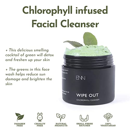 ENN Wipe Out Chlorophyll Cleanser And Illuminous Oil free Day Moisturizer Kit | All Skin | Natural | For Men &amp; Women (FROM INDIA SAB) - View 2 of 3