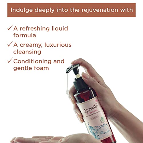Spawake Ayurveda Face Cleanser, Rejuvenating Foaming Face Wash, 190 ml (FROM INDIA SAB) - View 2 of 3