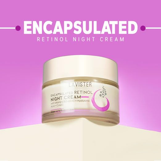 Lavister Luxury Retinol Night Cream With Anti Aging Formula | Removes Wrinkles, Improve Skin Elasticity, and Get smoother Skin - 50 Gm(FROM INDIA)NUZ - View 6 of 8