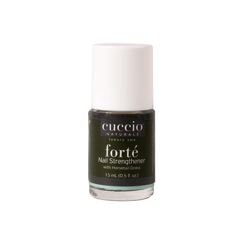 Cuccio Naturale Forte Nail Strengthener Treatment - With Horsetail Grass | Protects Against Cracking, Splitting &amp; Breakage | Nutrient Rich Formula Makes Finger &amp; Toenails More Pliable - 15ML(FROM INDIA)JEZ - View 3 of 4