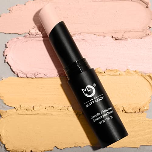 MATT LOOK Liquid Concealer &amp; Anticernes Corrector SPF-20/FPS-20, Natural Beige (3.5gm) - View 2 of 3