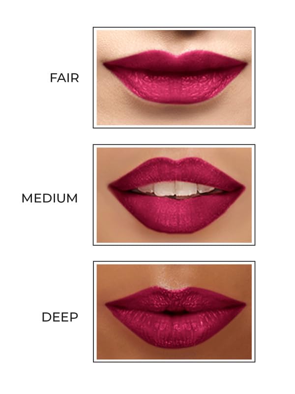STARSTRUCK BY SUNNY LEONE Luxe Matte Lipstick | Richly Pigmented | Dark Pink Lipstick | Rooberry | 4.2 gm - View 2 of 3