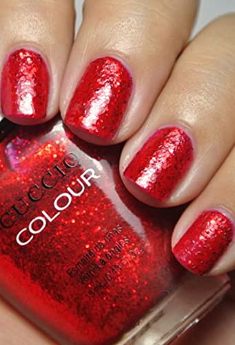Cuccio Manhattan Mayhem | Glitter Nail Polish | 13ml | Long Lasting, Glossy, Vegan | Paraben Free | No Yellowing | FREE from Harmful Chemicals - View 2 of 3