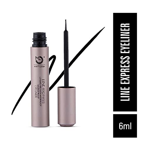 Mattlook Line Express Ultimate Precision Waterproof Smudge Proof Eyeliner|Quick Dry Liner|Jet Black|One Swipe Application|Fashion Eye Make Up|Long Wear Eye Liner|Does not Crease- 6 ml - View 3 of 3