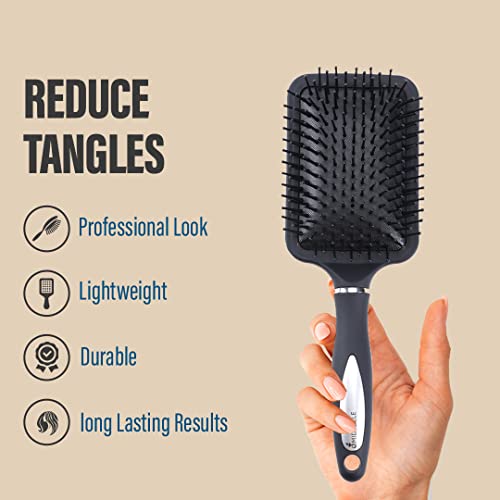 Midazzle Premium Paddle Hair Brush (India's Fastest Growing Hair Brush Brand) For Men &amp; Women | All Hair Types (MDHB00010) - View 4 of 4