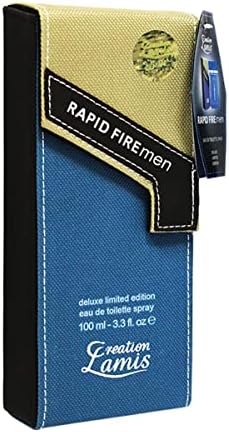 Creation Lamis Rapid Fire Eau de Toilette Perfume for Men, Floral &amp; Woody Long Lasting Masculine Fragrance, Body Perfume for Men - 100ml FROM DUBAI (SAM) - View 2 of 3