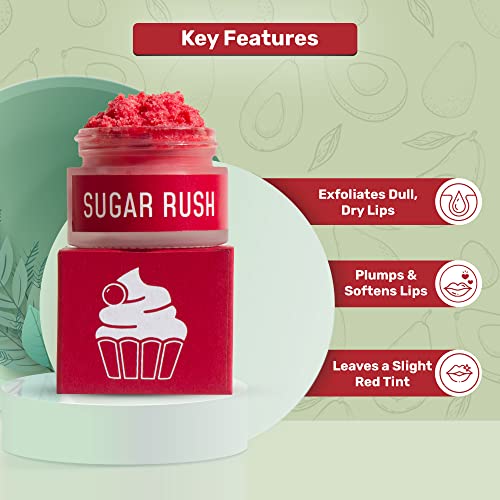 ENN Sugar Rush Lip Scrub | Removes Dead Skin Cells | Beeswax | Lightens Dark Lips | Exfoliator | Raw Sugar | For Men &amp; Women | Natural | 15gm (FROM INDIA SAB) - View 3 of 3