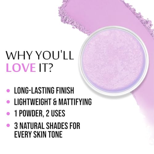 Transculent Loose Powder (Purple Viola - 008) - View 4 of 4