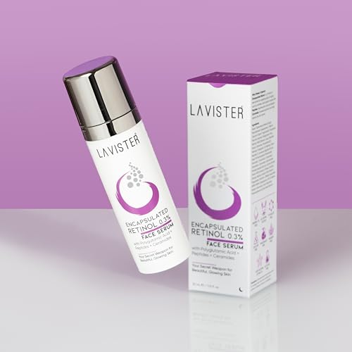 Lavister 0.3% Encapsulated Retinol Face Serum For Anti Aging - Night Face Serum With Retinol for Youthful Glow | Reduce Fine Lines &amp; Wrinkles 30 Ml(FROM INDIA)NUZ - View 7 of 7