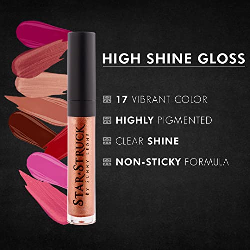 STARSTRUCK BY SUNNY LEONE 2pc Lip Kit | Highly Pigmented, Clear Shine &amp; Non-Sticky Formula Gloss with Longwear, One Stroke Application Liner | Stardust(FROM INDIA)JEZ - View 2 of 3