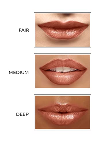 STARSTRUCK BY SUNNY LEONE Glossy 2pc Lip Kit-Highly Pigmented, Clear Shine &amp; Non-Sticky Formula Gloss with Longwear, One Stroke Application Liner-Caramello - View 2 of 3