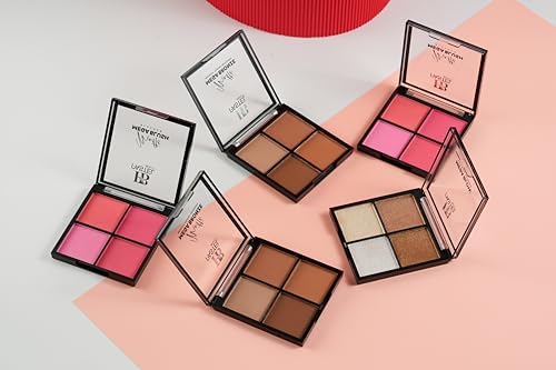 PASTEL BEAUTY Matte Mega Blush Radiant Allure 4-in-1 Perfect Flush with 4 Buildable Pressed Powder Highly Pigmented Blusher Shades FROM DUBAI (SAM) - View 3 of 3