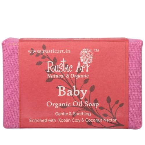 Rustic Art Organic Soap (Baby Soap) (FROM INDIA SAB) - View 2 of 3