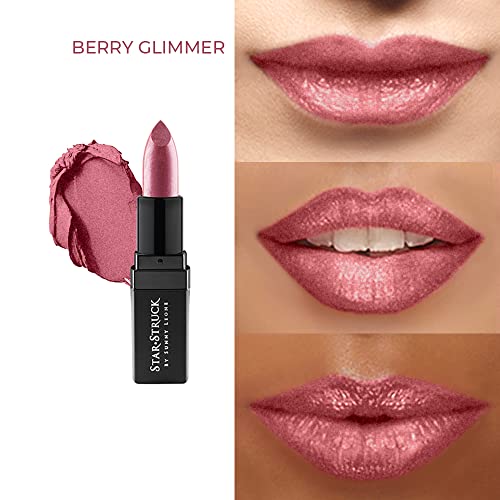 STARSTRUCK BY SUNNY LEONE Luxe Matte Lipstick | Richly Pigmented | Shimmer Pink Lipstick | Berry Glimmer | 4.2 gm - View 2 of 3