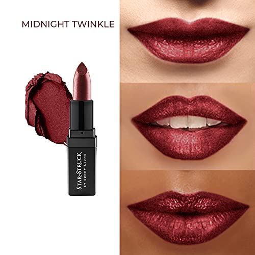 STARSTRUCK BY SUNNY LEONE Luxe Matte Lipstick | Richly Pigmented | Maroon lipsticks for women | Midnight Twinkle | 4.2 gm - View 2 of 3
