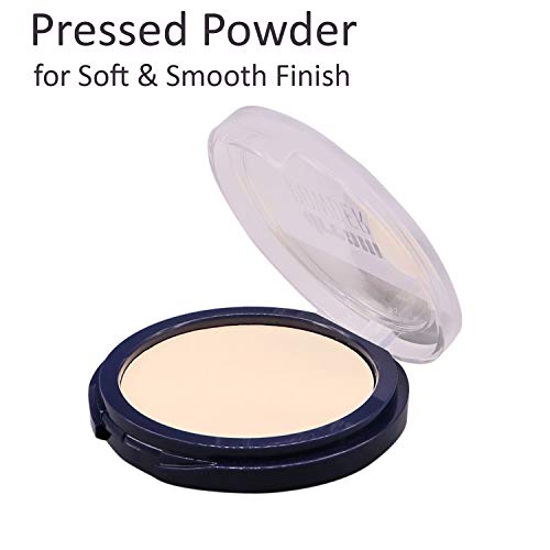 CVB C73 Dream Pressed Face Powder for Buildable Full Coverage, Non-Cakey &amp; Matte Finish (01 WHITE IVORY, 10g) (FROM INDIA SAB) - View 2 of 3