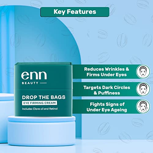 ENN Drop The Bags Eye Firming Cream | Retinol under eye cream | Wrinkles &amp; Fine Line Removal | Natural | For Men &amp; Women | 7gm (FROM INDIA SAB) - View 2 of 3