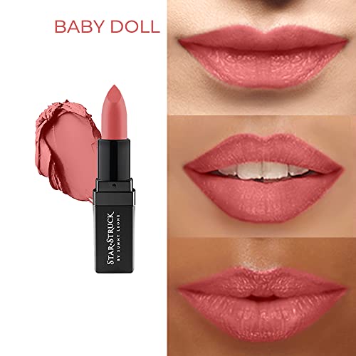 STARSTRUCK BY SUNNY LEONE Luxe Matte Lipstick | Richly Pigmented | Nude Pink Lipstick | Baby Doll | 4.2 gm(FROM INDIA)JEZ - View 3 of 3
