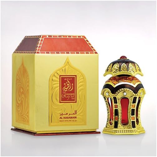 RAFIA GOLD PERFUME OIL 20ML, 0.67OZ, NON-ALCOHOLIC, ATTAR FROM DUBAI (SAM) - View 3 of 3