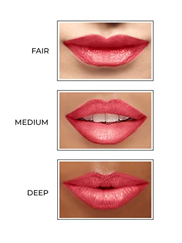 STARSTRUCK BY SUNNY LEONE Glossy 2pc Lip Kit-Highly Pigmented, Clear Shine &amp; Non-Sticky Formula Gloss with Longwear, One Stroke Application Liner-Coralicious - View 3 of 3