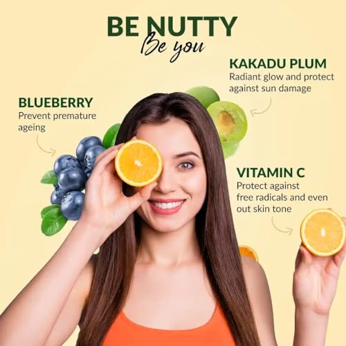 Hazelnut Essentials Vitamin C Foaming Face Wash | For Glow &amp; Unven Skin Tone | Kakuda Plum &amp; Blueberry | All Skin Types | For Women &amp; Men | Dermatologically Tested | 100 ml(FROM INDIA)NUZ - View 4 of 6