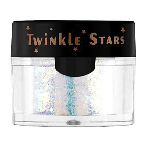 Daily Life Forever52 Twinkle Star Flakes Highly Pigmented Professional Shiny Glitters with Light Weight Easy-to-Apply Formula and Silky Texture for Perfect Face Makeup -TF012 - View 2 of 3